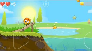 Как пройти испытание (Обратная сторона луны🍊)! Red ball 4