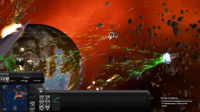 Super Star Destroyer VS Swarm of Rebel ships! смотреть онлайн