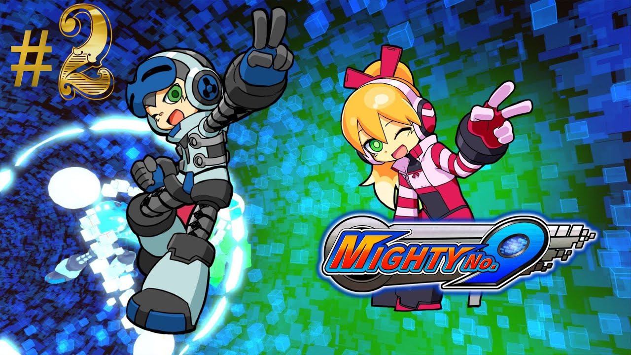 Рудник, Водопроводная и электростанция | Mighty no 9 (4К) прохождение #2
