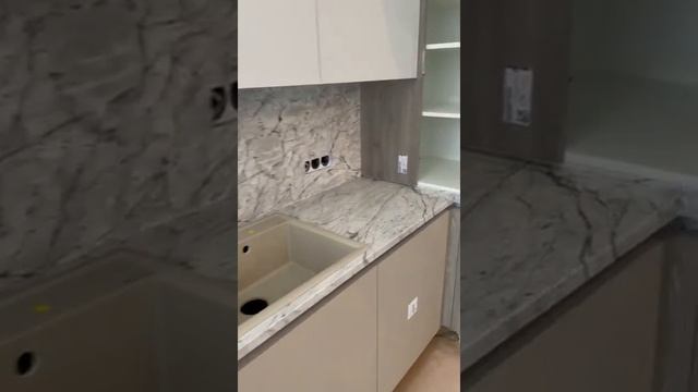 Столешница из гранита Супер вайт, Москва, ул. Тухачевского смотреть онлайн