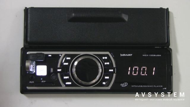 Магнитола SWAT MEX-1008UBW смотреть онлайн