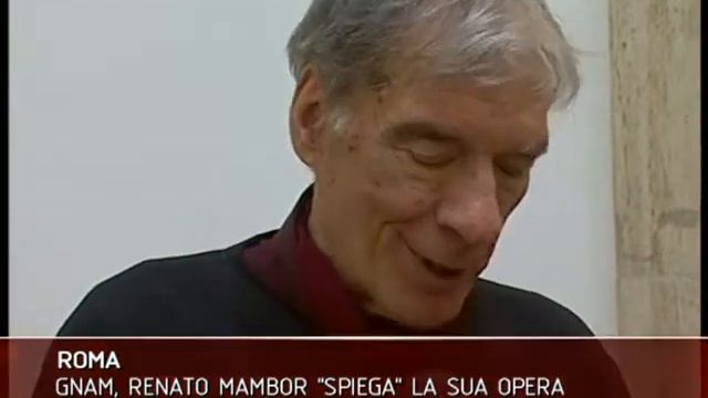 GNAM, Galleria Nazionale d'Arte Moderna, Roma-Barbara Martusciello e Renato Mambor - 2013 смотреть онлайн