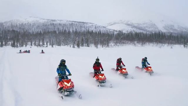 Снегоходная экипировка FINNTRAIL 2021 | Катаем в Хибинах смотреть онлайн