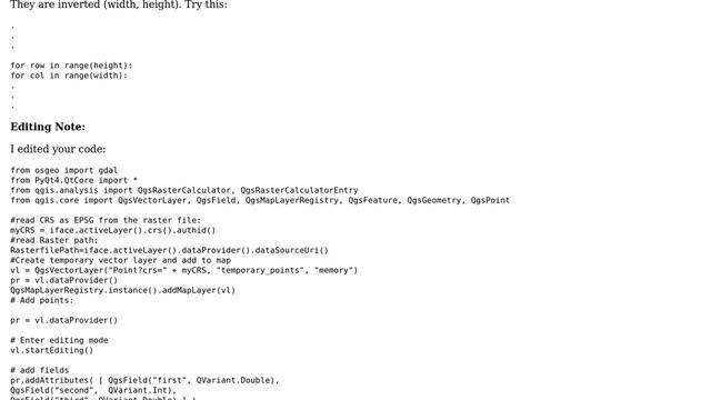 GIS: QGIS Python - raster as point layer, coordinates issues (2 Solutions!!) смотреть онлайн