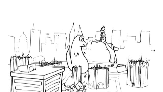 Versus. 3 часть. Годзилла против Статуи свободы смотреть онлайн