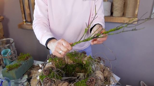 Winterdeko mit Tulpen & Schwimm Kerzen | DIY Kränze für Schnittblumen und Kerzen смотреть онлайн