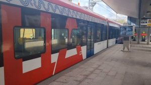Отправление ЭГЭ2Тв-009 «Иволга-3.0» со станции Митьково (Линия D3). 3 августа 2024г.