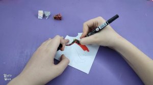 Как сделать Трехголового Дракона из бумаги на палец. DIY Sofit Sun