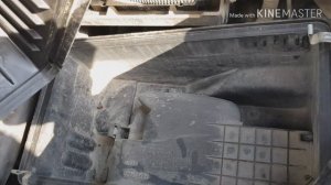 Мазда СХ-7 как правильно заменить воздушный фильтр.