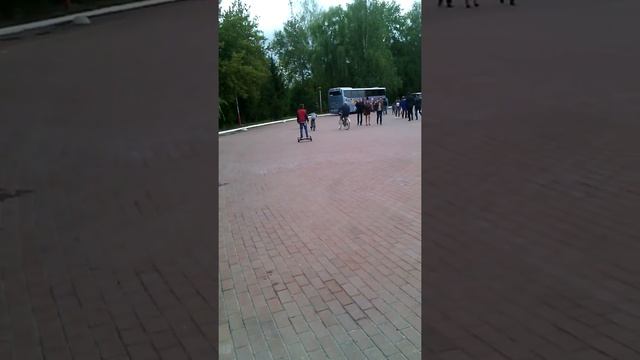 Впервые на гироскутере=) смотреть онлайн
