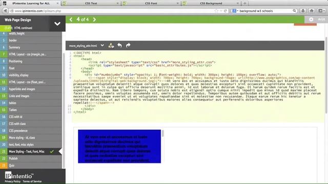Web Page Design: opacity CSS смотреть онлайн