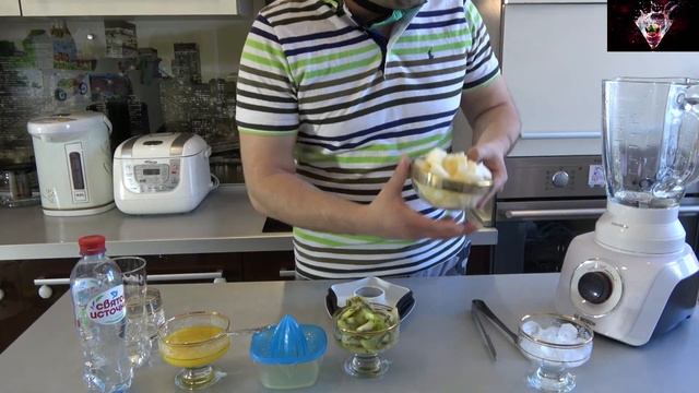 Медовый смузи с киви и дыней утренний коктейль смотреть онлайн