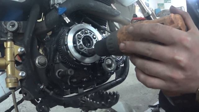 Бесполезный тюнинг сцепления на Irbis TTR250R мотор ZS165FMM CBB250