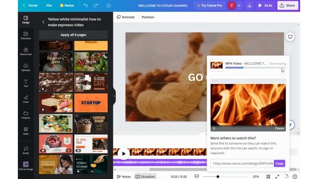 Bye bye background ?? Canva Video Editor How To Make Video For Youtube смотреть онлайн