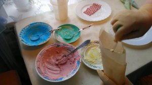 КАК ОФОРМИТЬ ТОРТ БЕЗ НАСАДОК И КОНДИТЕРСКОГО МЕШКА.