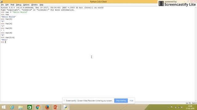 Python Programming Tutorial Slicing String Class 5 смотреть онлайн