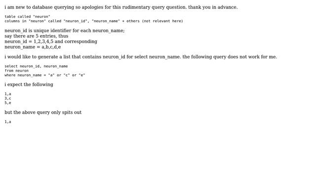 MySQL select query to select from single table with multiple WHERE clauses смотреть онлайн