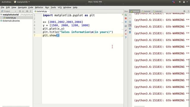 Matplotlib Tutorial - 2 - Title and Labels ( in Hindi ) смотреть онлайн