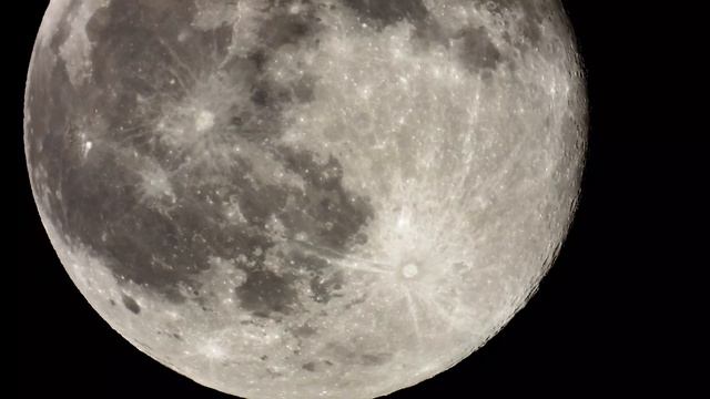 FULL WORM MOON 2022 MARCH The 18th - ZOOMED With NIKON P1000