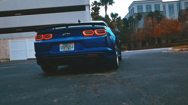 ROYAL BLUE CHEVROLET CAMARO 2020 (4k) смотреть онлайн