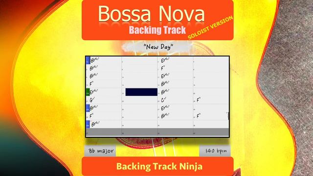EASY & FUN BOSSA NOVA BACKING TRACK IN Bb MAJOR! смотреть онлайн