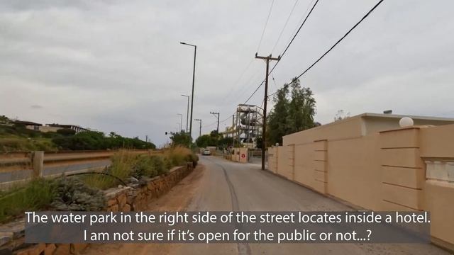 Hersonissos Crete, with added info, driving through Malia, Stalis and Hersonissos, Greece 2023 смотреть онлайн