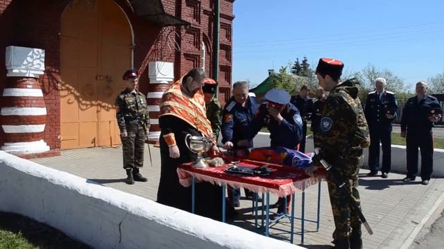 ЗОКО ВКО ЦКВ Узловая Освящение знамени 06.05.2017 смотреть онлайн