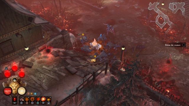 Warhammer Chaosbane ,"Taking a walk as a Pyro Bragi" смотреть онлайн