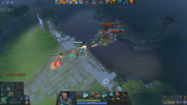 Кунка в виде сапорта! - Kunkka Support! LoL! Dota 2