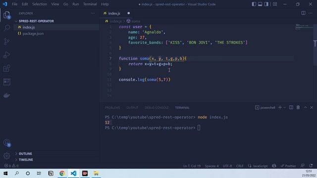 Utilizando Rest e Spread Operator - Os famosos 3 pontinhos do JavaScript (...) смотреть онлайн