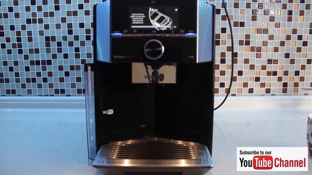 How to Descale and Clean Siemens EQ.9 Plus Connect S700 TI9573X9RW with Cleaning Tablet смотреть онлайн