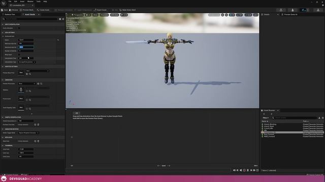 How to import and use a custom 3D character in Unreal Engine 5 смотреть онлайн