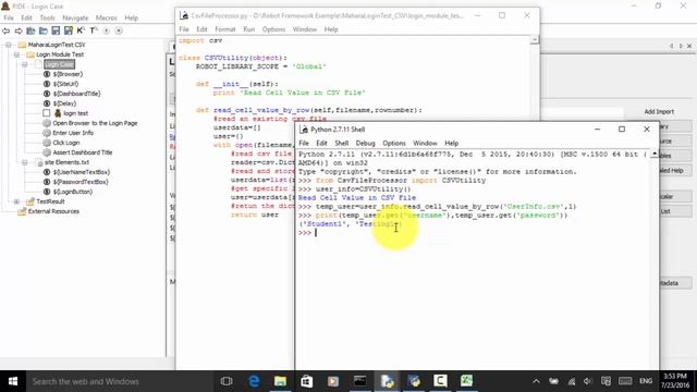 Robot Framework Python Tutorial - Read Data From CSV смотреть онлайн