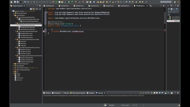 Part 8: Tasks Management Project - Spring - Hibernate - API Rest - Angular смотреть онлайн