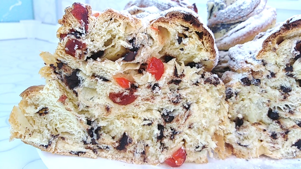 Кулич-краффин с тремя начинками: с маком, цукатами, шоколадом. Шедевральный пошаговый рецепт