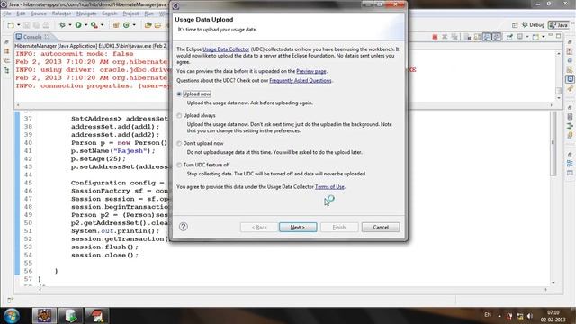 Hibernate08 Association mapping One to many on 02 01 2013 смотреть онлайн