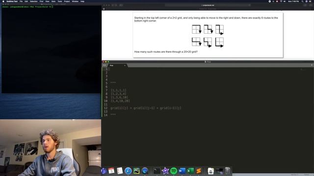 Project Euler Archives #15 смотреть онлайн