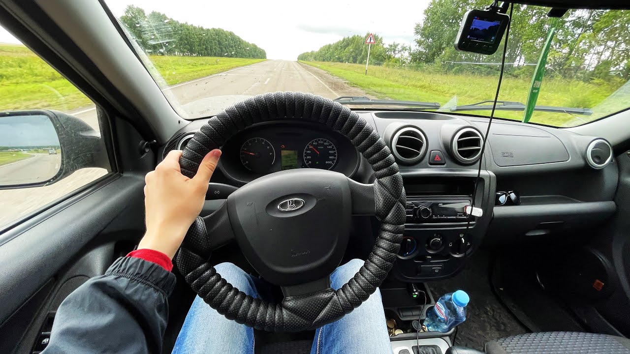 LADA GRANTA - ЛУЧШАЯ МАШИНА ЗА 300 ТЫСЯЧ? ВИД ОТ ПЕРВОГО ЛИЦА! смотреть онлайн