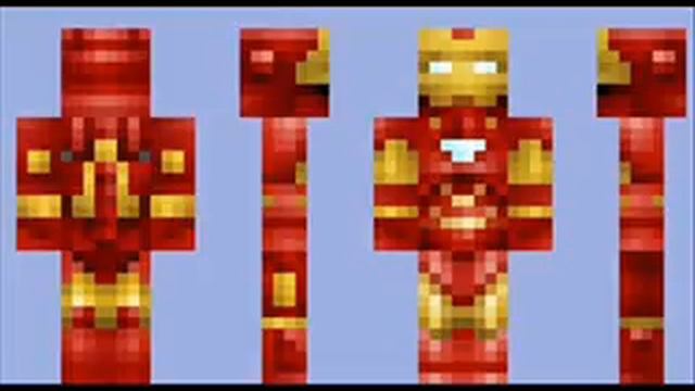 Iron Man Minecraft Skin (Free Download) смотреть онлайн
