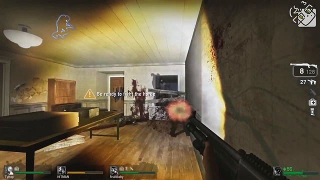 Гагатун, Хитман и Тунар проходят Blood Harvest в Left 4 Dead #2