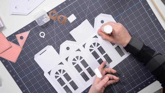 SVG File - House Lantern Small SVG - Assembly Tutorial