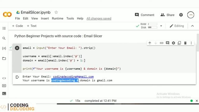 Python Project With Source Code *Email Slicer* #python #pythonprogramming #coding смотреть онлайн