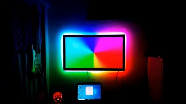 Firefly Luciferin on my setup (another RGB test video from Youtube) смотреть онлайн