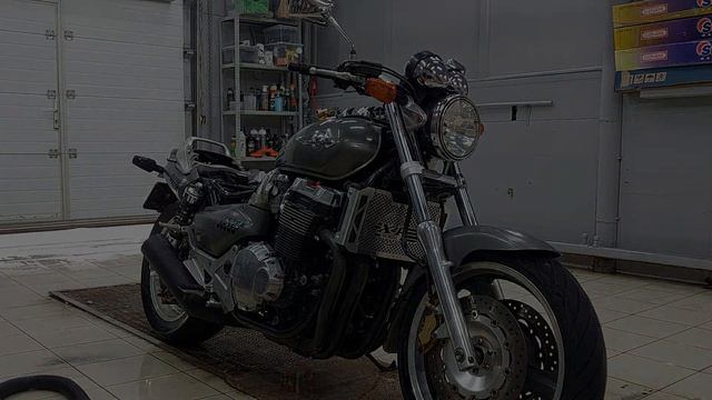 Детейлинг мойка мотоцикла HONDA смотреть онлайн