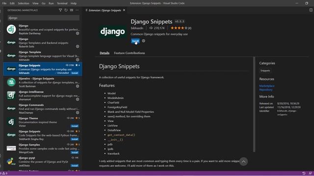 Day-05 | How To Install Visual Studio Code Extensions For Django | Django Bangla Tutorial смотреть онлайн