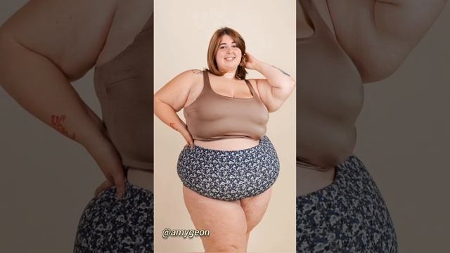 Huge Curvy Plus Size Model Amygeon | Fashion Model From ?? Canada