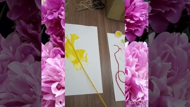Рисование пряжей #домшкольников6 смотреть онлайн