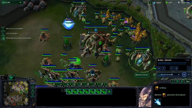 Ephemeral and DrDavidDuke map hacking in starcraft II ranked 4v4. смотреть онлайн