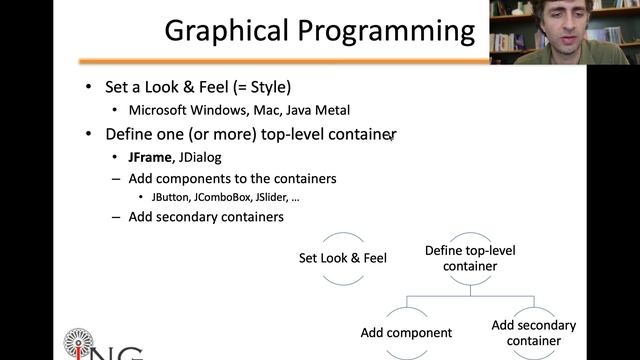 JAVA: Swing Component e Container (M9-E02) смотреть онлайн