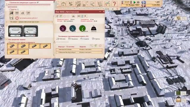 Обновляем автобусный парк. Строим коммунизм - #24. Workers & Resources: Soviet Republic.